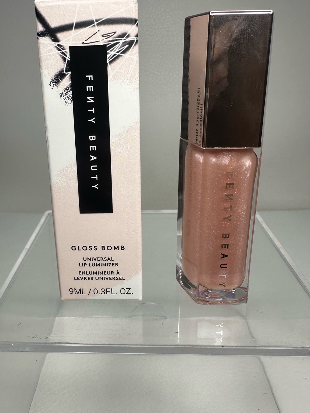 Fenty Beauty Gloss Bomb Lip Luminizer — Shimmering Rose-Gold